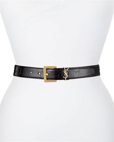 yves saint laurent men belt|ysl belt size guide.